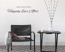 Happily Ever After Quotes Wall Decal Love Quote Vinyl Art Stickers